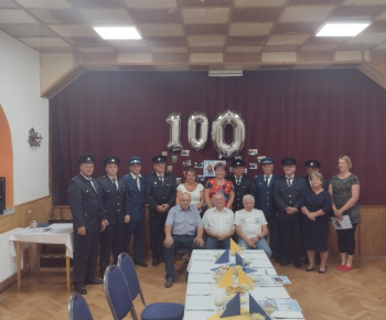 100 výročie založenia DHZ v obci Liešno