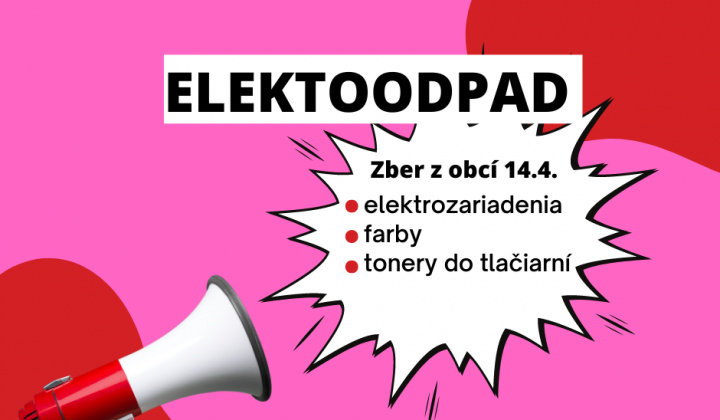 ZBER ELEKTRO ODPADU